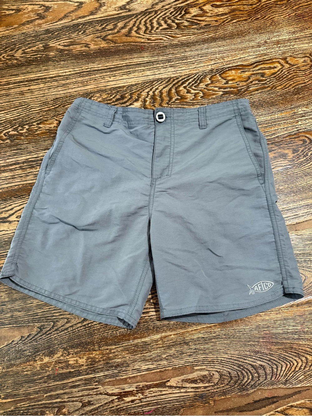 Kids Gray AFTCO Shorts size 28- Lightweight Everyday Wear